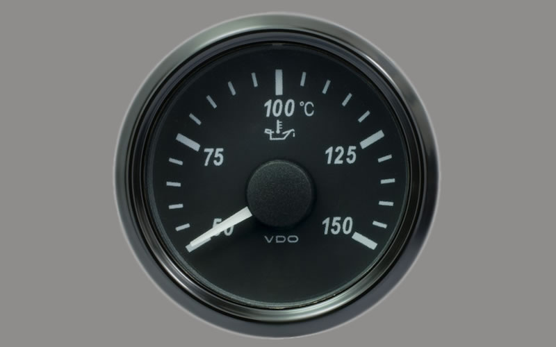 SingleViu Coolant Temperature Gauge 120°C